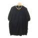  Hugo Boss HUGO BOSS одежда для гольфа вязаный cut and sewn короткий рукав чёрный V шея /SY53 #GY60 мужской 