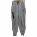  Nike NIKE тренировочный брюки-джоггеры 7 минут длина S серый Logo принт /SM78 #ECB001 мужской 