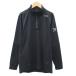  Oacley Skull коллекция одежда для гольфа cut and sewn длинный рукав M чёрный половина Zip воротник-стойка Logo .? /SY32 #ECD001 мужской 