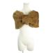 li Land chu-ruRirandture шарф снуд muffler мех кролика лента дизайн biju-99 чай Brown /AH16 #ECD001 женский 