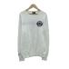 Pearly Gates PEARLY GATES Golf одежда вязаный свитер 5 белый белый длинный рукав раунд шея Logo вышивка /MA10 #ECD001 мужской 