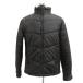 a-*ve*ve Homme Michel Klein a.v.v HOMME с хлопком жакет 48 чёрный черный воротник-стойка Zip выше средний длина мужской 
