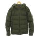  Uniqlo UNIQLOsi-m отсутствует down парка пуховик Zip выше нейлон L зеленый зеленый 311-172992 /HN #ECD001 мужской 