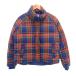  Uniqlo UNIQLO JWANDERSON пуховик в клетку M синий голубой красный красный /JS #ECA001 мужской 
