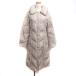  Laura Ashley LAURA ASHLEY с хлопком пальто внешний длинный одноцветный 7 бежевый /FT женский 
