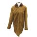  Balsa yaBARUSAYA мутоновое пальто длинный длина Camel отложной воротник /MA3 #ECA002 женский 