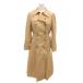  Aquascutum AQUASCUTUMto ключ весеннее пальто подкладка имеется A линия свет бежевый /YJ #ECA002 женский 