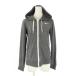  Nike NIKE Zip Parker L серый длинный рукав с капюшоном . Zip выше /CK21 #ECB001 женский 