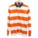  Polo Ralph Lauren POLO RALPH LAUREN Rugger рубашка XL orange окантовка рисунок длинный рукав /YS6 #ECD002 мужской 