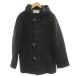  M ke- Michel Klein Homme MK MICHEL KLEIN HOMME полупальто "даффл коут" шерсть 46 серый с капюшоном . длинный рукав /GP #GY59 мужской 