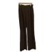  Dear Princess Dear princess semi flare pants M Brown одноцветный длина длина распорка ECB002 /SH #ECB002 женский 