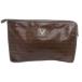  Mario Valentino Mario Valentino MARIO VALENTINO клатч Brown Италия производства монограмма рисунок Logo plate /TQ