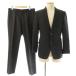 si-ke- Calvin Klein костюм Shadow полоса выставить tailored jacket слаксы брюки конический 34 31 черный 