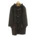  Castelbajac CASTELBAJAC полупальто "даффл коут" длинный шерсть Anne gola.4 чай Brown 7313-2302 /KU #ECB003 мужской 