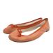  Repetto Repetto балетки Flat лента ламе 36.5 orange /FF #GY62 женский 