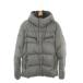  azur bai Moussy AZUL by moussy с хлопком жакет верхняя одежда L серый с капюшоном . длинный рукав Zip карман /MN18 #ECA004 мужской 