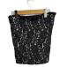 Grace Continental GRACE CONTINENTAL Diag Ram tube top bare top 36 чёрный черный цветочный принт гонки оборка /ST #ECA004