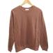 B&amp;Y United Arrows BEAUTY&amp;YOUTH красота &amp; Youth тренировочный L терракота одноцветный вырез лодочкой длинный рукав /NP #ECC004 мужской 