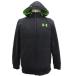  Under Armor UNDER ARMOUR с хлопком жакет верхняя одежда средний длина L чёрный с капюшоном одноцветный Zip выше /SY60 #ECC004 мужской 