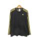  Adidas adidas climalite long T cut and sewn спортивная одежда L чёрный черный раунд шея 3шт.@ линия Logo принт длинный рукав /AH44