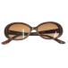  Sonia Rykiel SONIA RYKIEL солнцезащитные очки 53*16-140 чай Brown панцирь черепахи рисунок овальный type /NL #ECG003 женский 