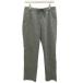 B&amp;Y United Arrows BEAUTY&amp;YOUTH красота &amp; Youth брюки шерсть L чёрный черный белый белый тысяч птица .. рисунок draw -тактный кольцо 