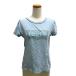 �꡼�Х��� Levi's LADY STYLE T����� ���åȥ��� Ⱦµ ���롼�ͥå� ���� �����å� ��� ���åȥ� M  �忧 �饤�ȥ֥롼 /MZ ��ECD004 ��