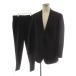  Brooks Brothers костюм выставить tailored jacket одиночный брюки слаксы полоса рисунок 40REG 34W чёрный черный 