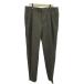  Reagal REGAL брюки слаксы шерсть серый Brown одноцветный полный length tuck ввод /KK #ECA005 мужской 