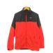 Nike NIKE DRI-FIT ветровка жакет спортивная одежда S красный красный чёрный черный воротник-стойка Zip выше Logo 
