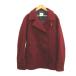 B&amp;Y United Arrows BEAUTY&amp;YOUTH красота &amp; Youth бушлат шерсть XL красный красный двойной breast длинный рукав выполненный в строгом стиле цвет 