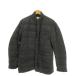  Be mingbai Beams B:MING LIFE STORE by BEAMS пуховик верхняя одежда M чёрный черный длинный рукав воротник-стойка стеганое полотно /MN26