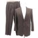  Balmain костюм выставить tailored jacket одиночный кнопка слаксы брюки конические брюки чай /SY28 #ECD005 мужской 