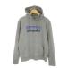  Patagonia Patagonia P-6 Logo выше подъемник ruf-ti верхняя одежда M серый тянуть over длинный рукав с капюшоном .39539 /CK9