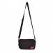  Manhattan Poe te-jiManhattan Portage Mini сумка на плечо одноцветный Logo patch раунд Zip чёрный черный красный #ECC004 мужской 