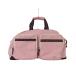  Olive des Olive OLIVE des OLIVE сумка "Boston bag" Logo вышивка цветочный принт Logo принт передний карман розовый чай #ECC004 женский 