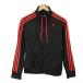  Adidas adidas спортивная куртка джерси чёрный черный красный красный с высоким воротником длинный рукав ECA006 /SH #ECA006 женский 