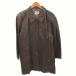  Angel кожа Angel leather кожа пальто внешний отложной воротник плечо накладка средний F чай Brown /TT #ECA006 женский 