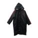  Adidas adidas bench пальто длинный длина 130 чёрный черный с капюшоном . линия /HO36 #GY74 мужчина Kids 