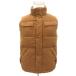  Uniqlo UNIQLO с хлопком лучший средний длина M чай цвет Brown воротник-стойка /HO53 #GY59 мужской 