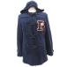  Polo bai Ralph Lauren Polo by Ralph Lauren полупальто "даффл коут" верхняя одежда средний длина M темно-синий темно-синий с капюшоном . нашивка имеется мужской 