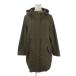  Indivi INDIVI Mod's Coat 42 зеленый хаки с капюшоном . длинный рукав draw -тактный кольцо /AH37 #ECB006 женский 