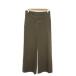  Untitled UNTITLED брюки 1 чай Brown одноцветный широкий полный length /AO37 #ECB006 женский 