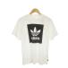  не использовался товар Adidas Originals adidas originals футболка M белый белый to зеркальный . il Logo принт короткий рукав /CK8 #ECB006 мужской 