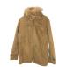  M ke- Michel Klein Homme MK MICHEL KLEIN HOMME искусственный мутон пальто 46 чай Brown с капюшоном . мех енота имеется 