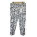 не использовался товар ритм ob жизнь RHYTHM OF LIFE с биркой Sabrina pants M белый белый серый камуфляж укороченные брюки длина /PP #ECB006