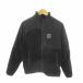  Under Armor UNDER ARMOUR жакет верхняя одежда M LOOSE чёрный черный воротник-стойка Zip выше переключатель b-kre Logo /MN22 #GY70
