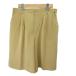  Burberry zBurberrys 90s Vintage 2 tuck юбка-брюки шорты 15 бежевый плиссировать BQS03-601-45 /RY #GY53 женский 