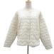  Zara ZARA стеганная куртка средний длина M "теплый" белый Heart рисунок no color /SY67 #GY75 женский 