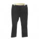  Zara Basic ZARA BASIC брюки тонкий этнический гонки рисунок M чёрный черный длинные брюки /AH24 #GY70 женский 